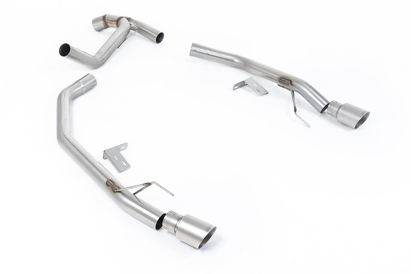 Milltek Axle-Back — Ford Ranger 2.0TDCI 205PS Bi-Turbo Diesel (T9)