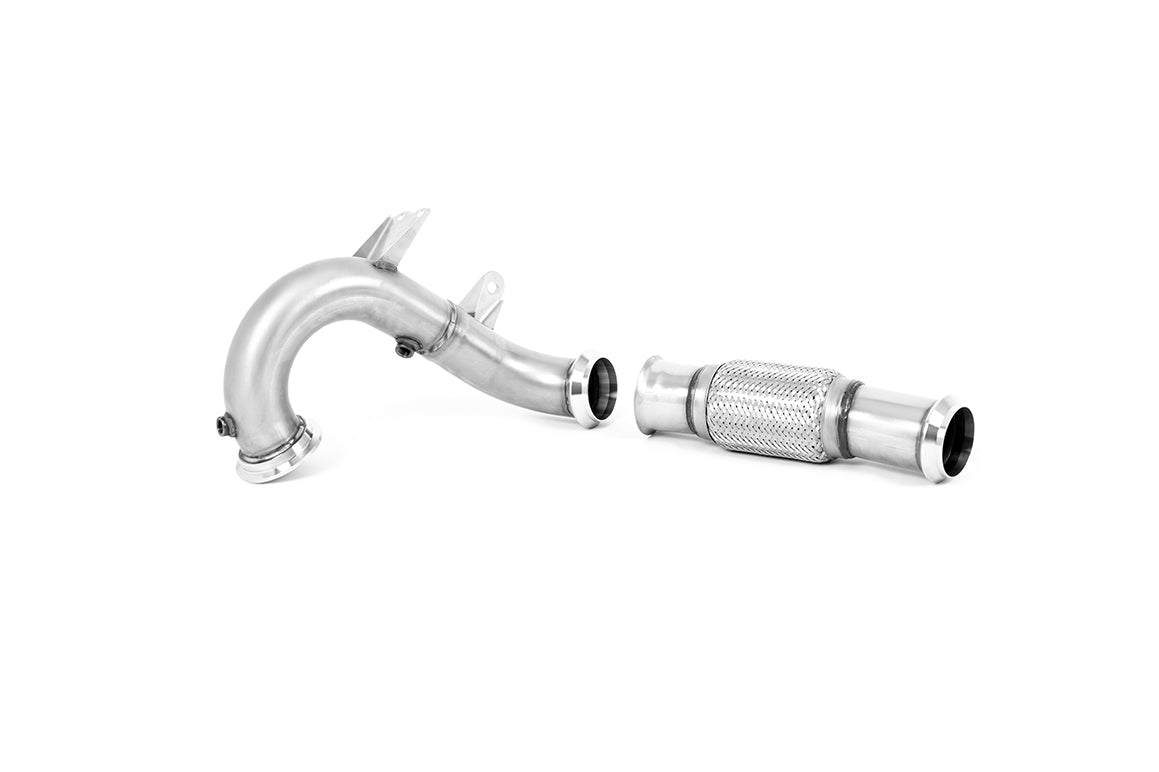 Milltek downpipe bez katalizatora — Mercedes-AMG Klasa A A45 i A45S AMG 2.0 Turbo (W177 hatchback tylko) — SSXMZ155