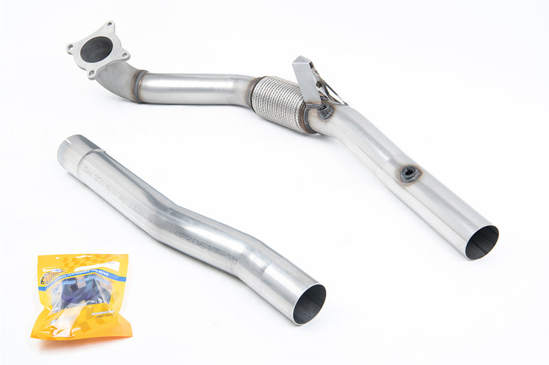 Milltek downpipe z odlewaną sekcją i katalizatorem Race do układu Milltek — Seat Leon Cupra R 2.0 TSI 265 KM