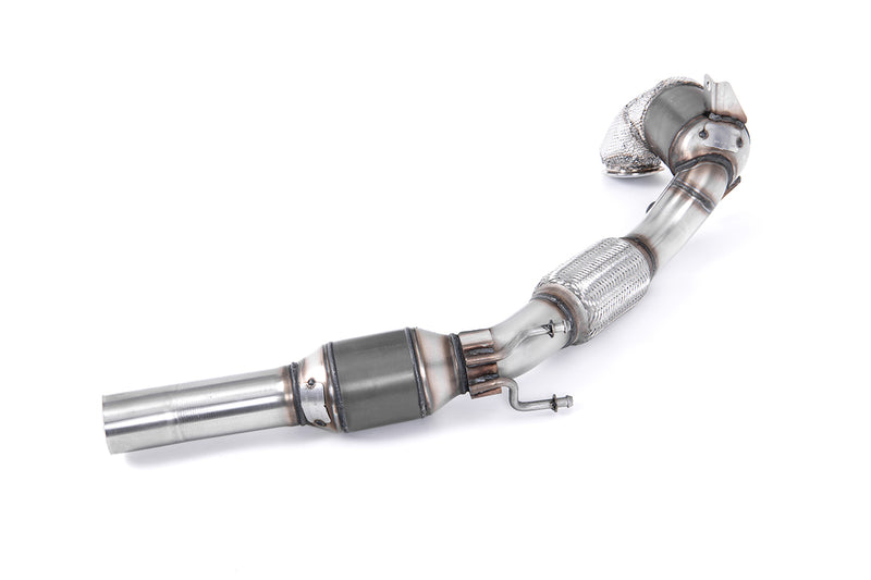 Milltek downpipe HJS Tuning ECE — Škoda Octavia vRS 2.0 TSI 245 KM hatchback i kombi (manualna skrzynia i DSG-auto, bez OPF/GPF i po liftingu)