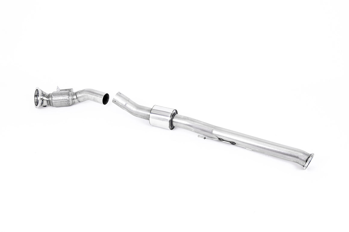 Milltek downpipe bez katalizatora — Toyota Yaris Gen 1 - GR i GR Circuit Pack 1.6T (tylko wersje z OPF/GPF) — SSXTY135