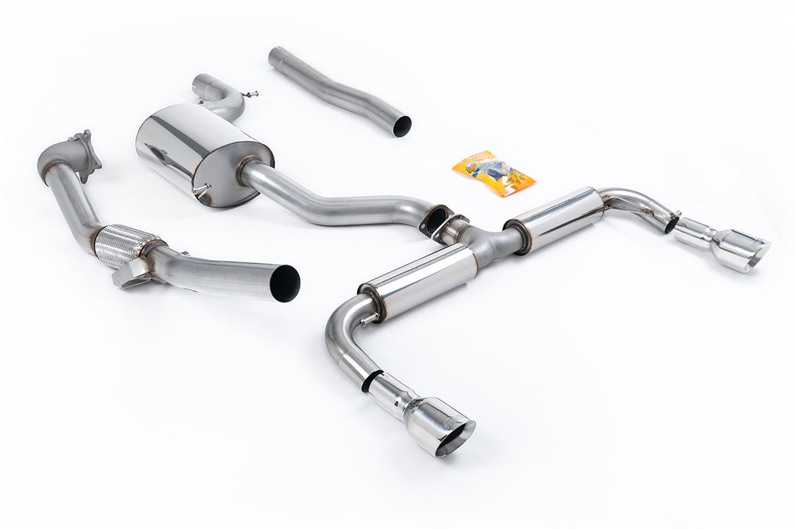 Milltek Turbo-Back bez sportowego katalizatora — Volkswagen Golf Mk6 GTi 2.0 TSI 210 KM — SSXVW173