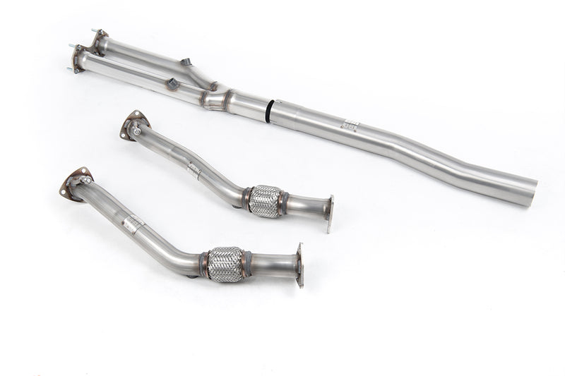 Milltek rura zastępująca katalizator — Volkswagen Golf MK5 R32 3.2 V6