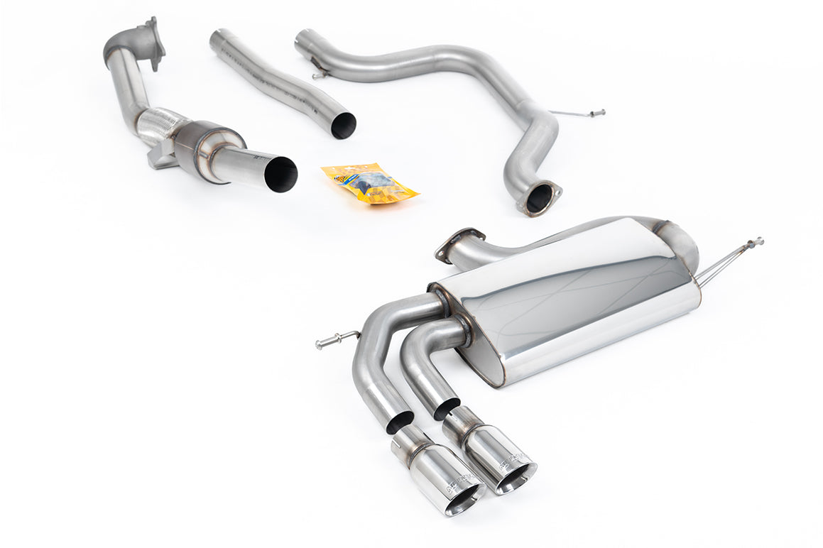 Milltek Turbo-Back ze sportowym katalizatorem — Volkswagen Golf Mk5 GTi 2.0T FSI — SSXVW277