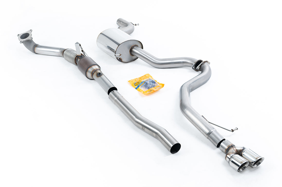 Milltek Turbo-Back ze sportowym katalizatorem — Volkswagen Jetta Mk6 GLI 2.0 TSI — SSXVW290