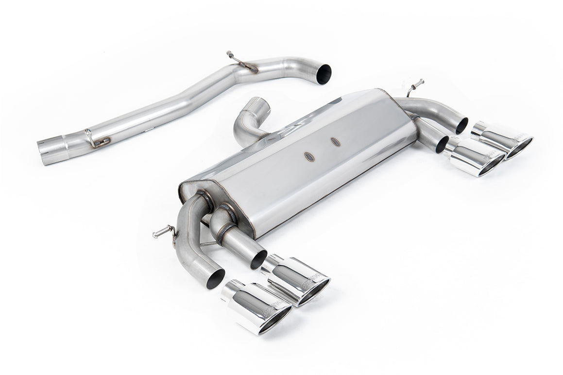 Milltek Cat-Back — Volkswagen Golf MK7 R 2.0 TSI 300 KM (homologacja drogowa i 76.2 mm układy) — SSXVW307