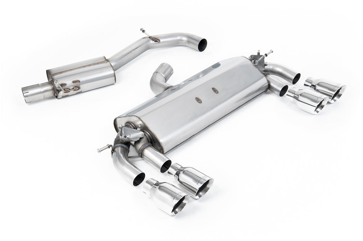 Milltek Cat-Back — Volkswagen Golf MK7 R 2.0 TSI 300 KM (homologacja drogowa i 76.2 mm układy) — SSXVW399
