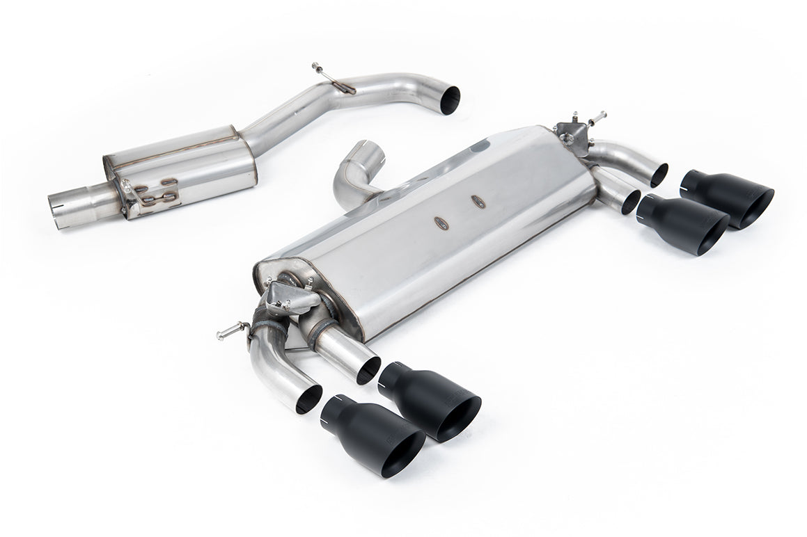 Milltek Cat-Back — Volkswagen Golf MK7 R 2.0 TSI 300 KM (homologacja drogowa i 76.2 mm układy) — SSXVW400