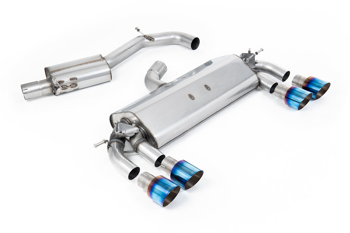Milltek Cat-Back — Volkswagen Golf MK7 R 2.0 TSI 300 KM (homologacja drogowa i 76.2 mm układy) — SSXVW402