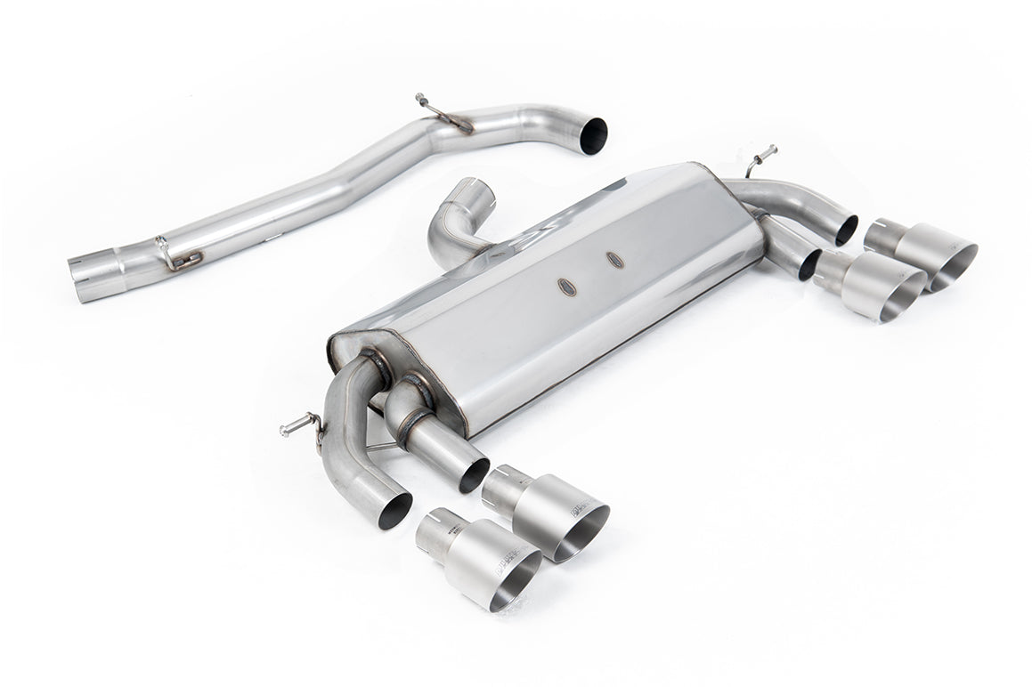 Milltek Cat-Back — Volkswagen Golf MK7 R 2.0 TSI 300 KM (homologacja drogowa i 76.2 mm układy) — SSXVW409