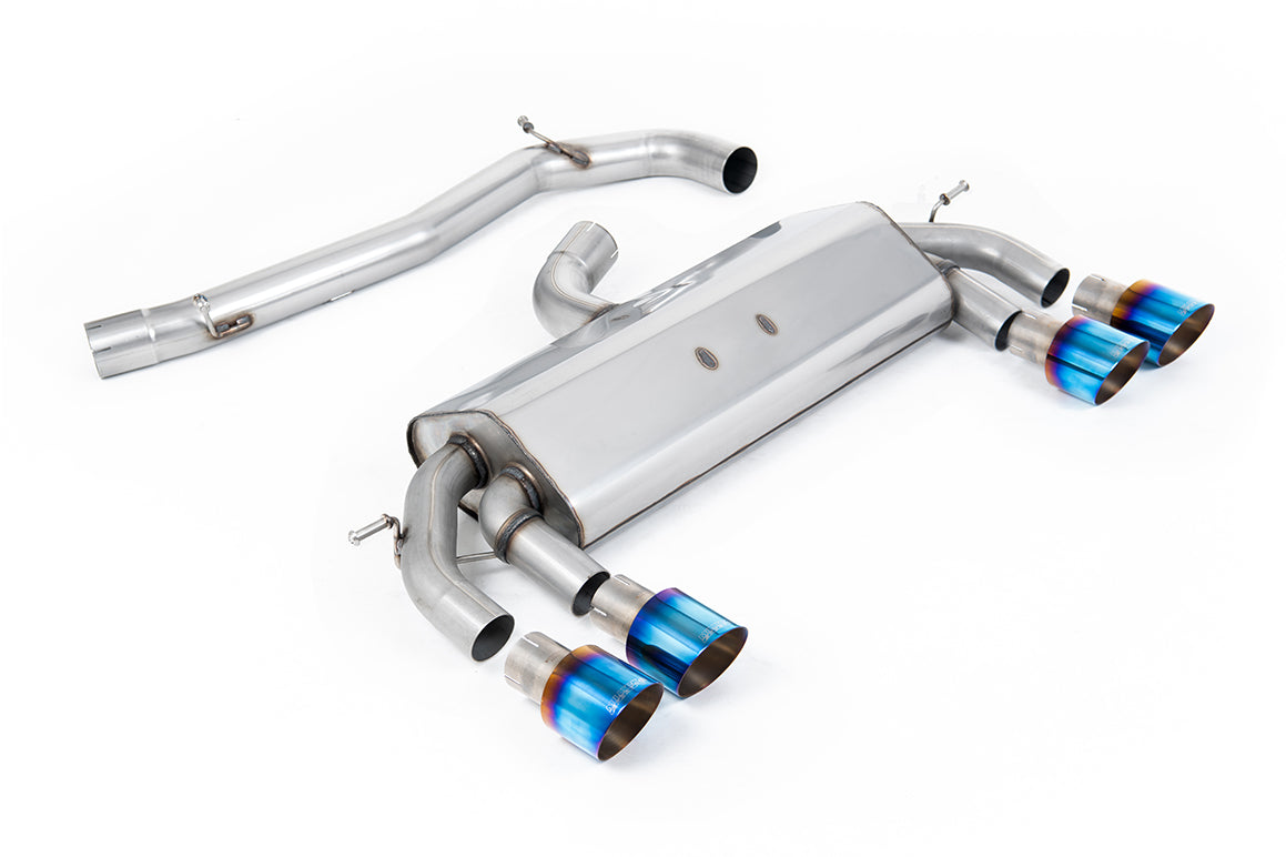 Milltek Cat-Back — Volkswagen Golf MK7 R 2.0 TSI 300 KM (homologacja drogowa i 76.2 mm układy) — SSXVW410