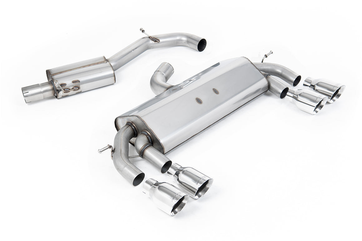 Milltek Cat-Back — Volkswagen Golf MK7 R 2.0 TSI 300 KM (homologacja drogowa i 76.2 mm układy) — SSXVW412