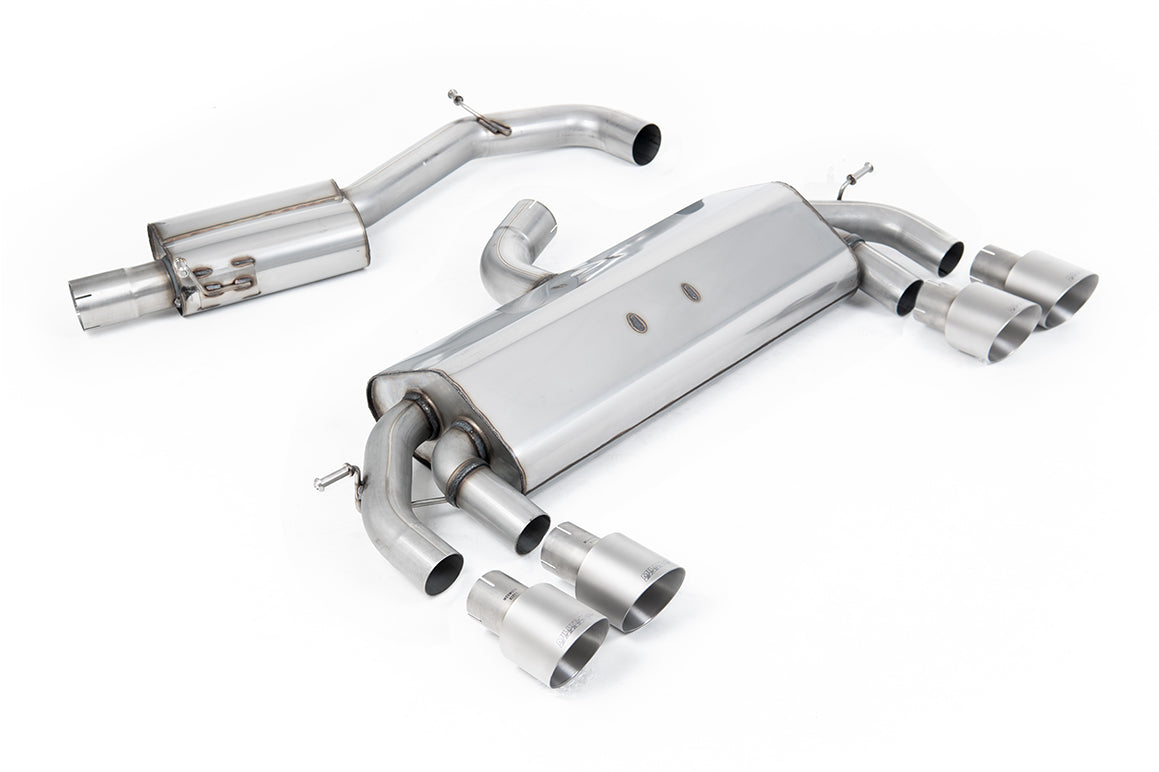 Milltek Cat-Back — Volkswagen Golf MK7 R 2.0 TSI 300 KM (homologacja drogowa i 76.2 mm układy) — SSXVW413