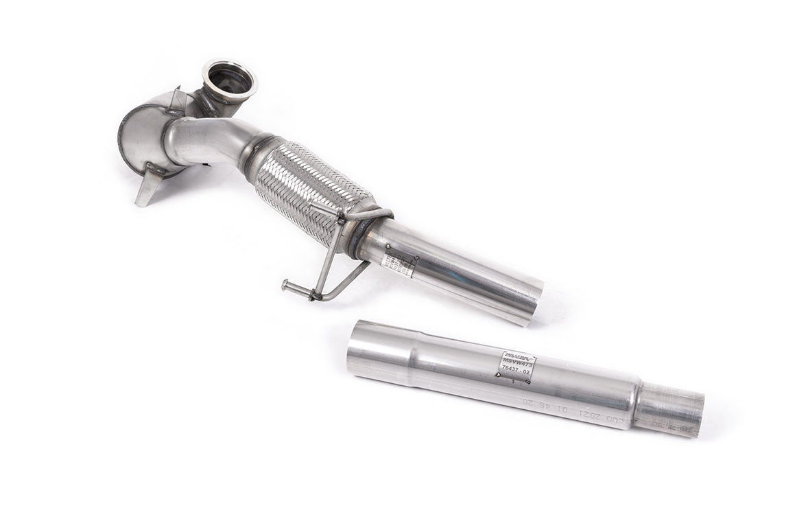 Milltek downpipe ze sportowym katalizatorem do układu fabrycznego — Seat Ibiza Cupra 1.8TFSI (6P) — SSXVW453