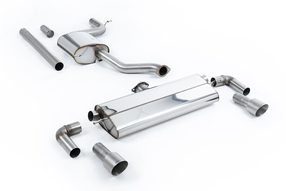 Milltek Cat-Back — Volkswagen Golf Mk7.5 1.5TSI Evo GT i R-Line (wersje z GPF/OPF i bez GPF/OPF) — SSXVW525