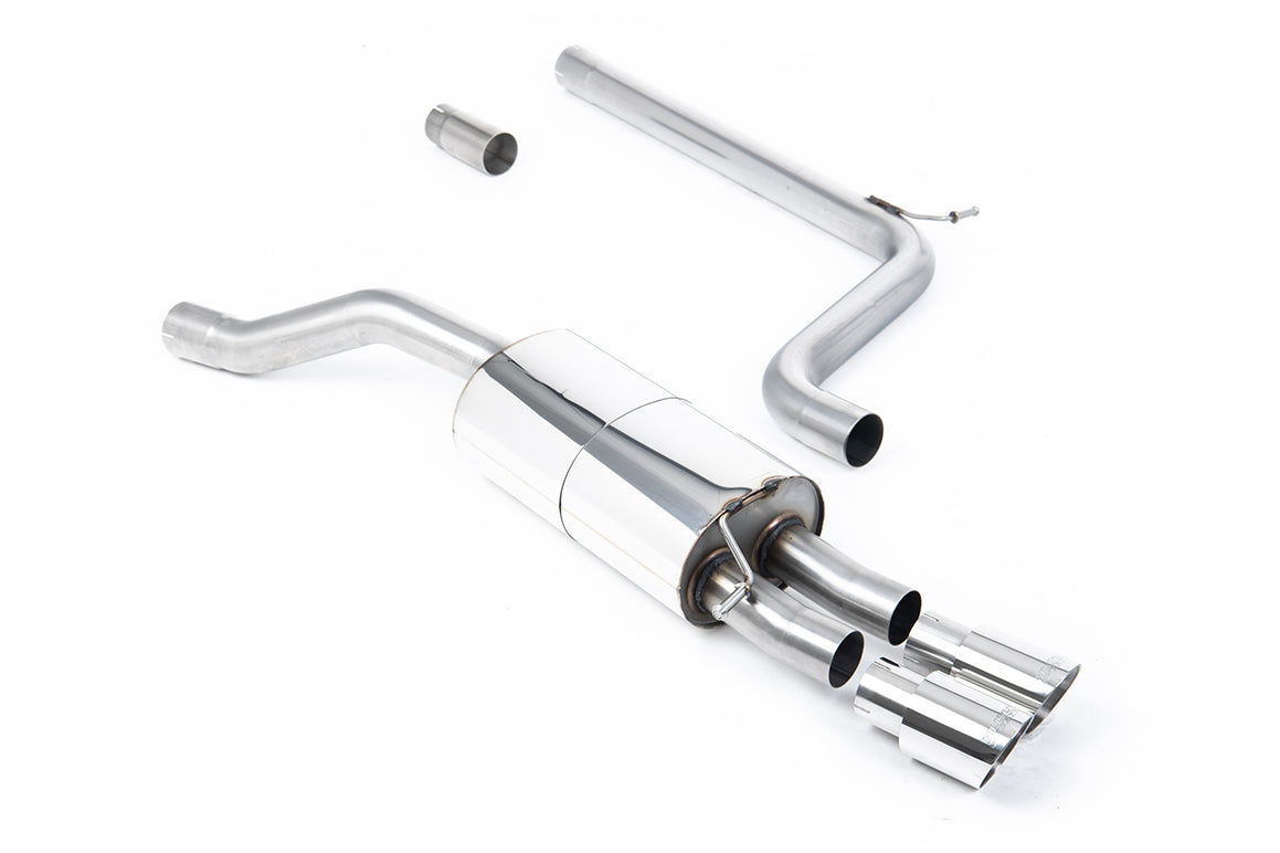 Milltek Cat-Back — Volkswagen Polo GTI 2.0 TSI (AW - 5-drzwiowy) - wersje bez GPF/OPF — SSXVW556