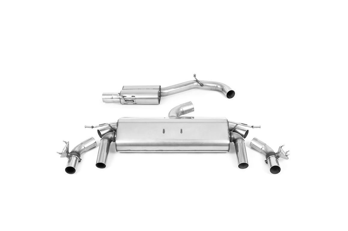 Milltek Cat-Back — Volkswagen T-Roc R 2.0TSI 300 KM (MQB EVO wersje z OPF/GPF) — SSXVW595
