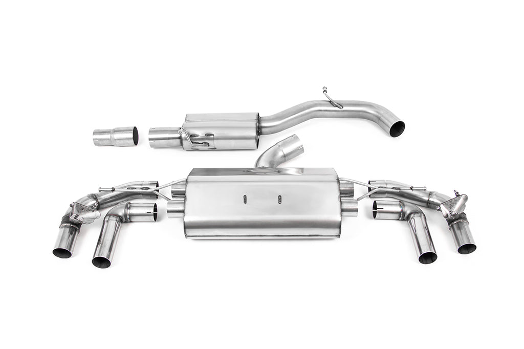 Milltek OPF/GPF-Back — Volkswagen Golf Mk8 R 2.0 TSI 320 KM (wersje z GPF) — SSXVW633