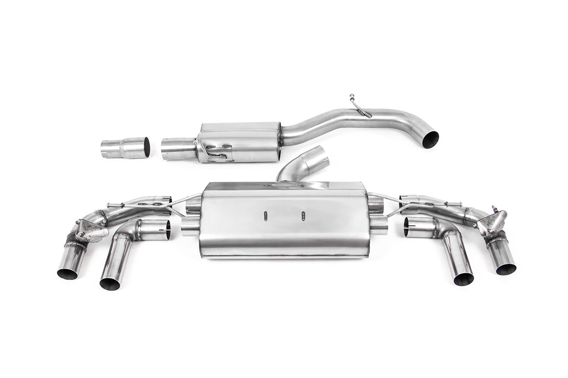 Milltek OPF/GPF-Back — Volkswagen Golf Mk8 R 2.0 TSI 320 KM (wersje z GPF) — SSXVW633