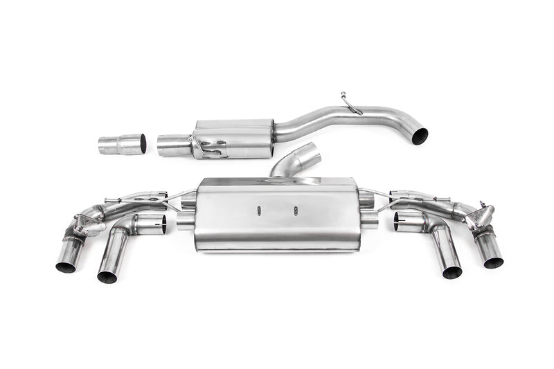 Milltek OPF/GPF-Back — Volkswagen Golf Mk8 R 2.0 TSI 320 KM (wersje z GPF)