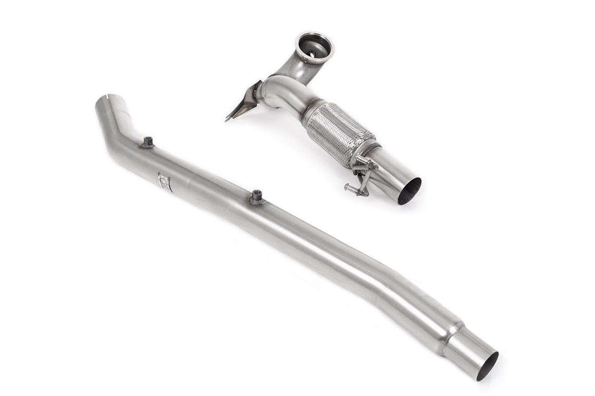 Milltek SSXVW664 — Milltek downpipe bez katalizatora do układu fabrycznego — Audi S3 2.0TFSI Quattro Sedan/Sedan 310 KM & 333 KM 8Y (tylko wersje z OPF/GPF)