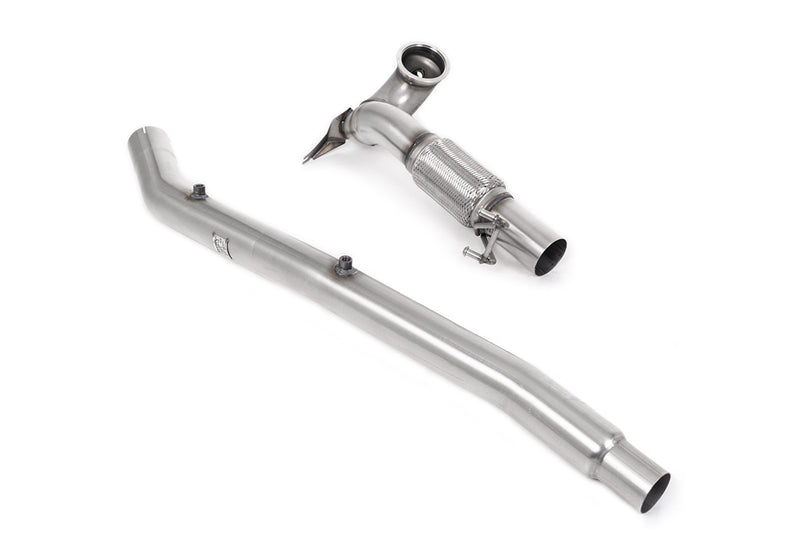 Milltek downpipe bez katalizatora — Audi S3 8Y / Golf R Mk8 / Mk8.5