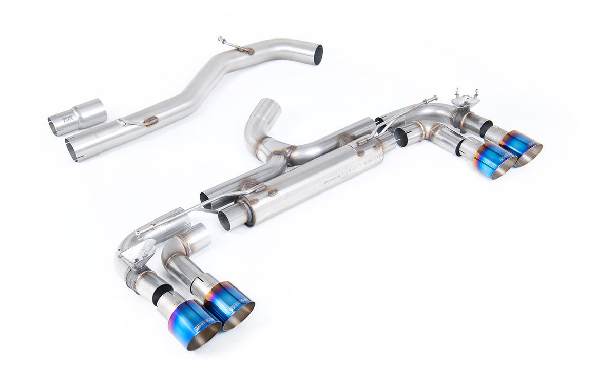 Milltek Cat-Back — Volkswagen Golf MK7 R 2.0 TSI 300 KM (80 mm układ Race Options) — SSXVW716