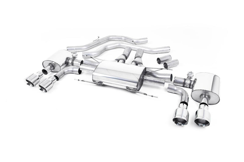 Milltek Front Pipe-Back — Alfa Romeo Giulia Quadrifoglio 2.9 V6