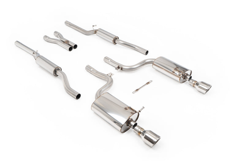 Milltek Cat-Back — Audi A4 3.0 V6 B6 quattro Saloon Avant & Cabriolet
