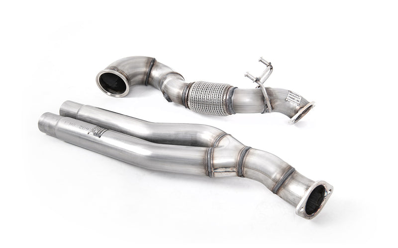 Milltek downpipe bez katalizatora — Audi RS3 Saloon / Sedan 400PS (8V MQB) - Non-OPF/GPF Models