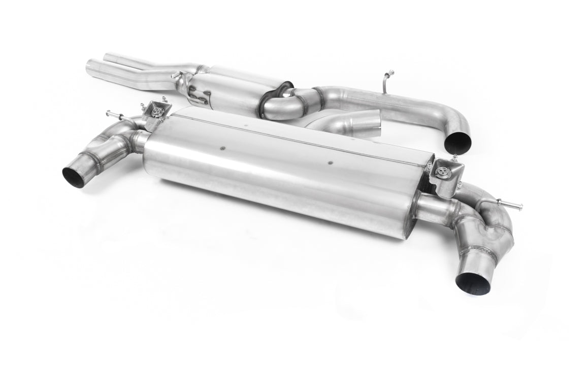 Milltek Cat-Back Resonated 76,2 mm — Audi RS3 8V Sportback Facelift, końcówki polerowane