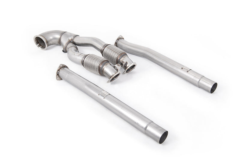 Milltek downpipe bez katalizatora — Audi RS3 Saloon / Sedan 400PS (8V MQB) - Non-OPF/GPF Models