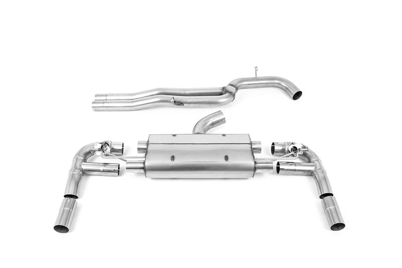 Milltek Cat-Back — Audi RS3 Saloon / Sedan 400PS (8V MQB) - Non-OPF/GPF Models