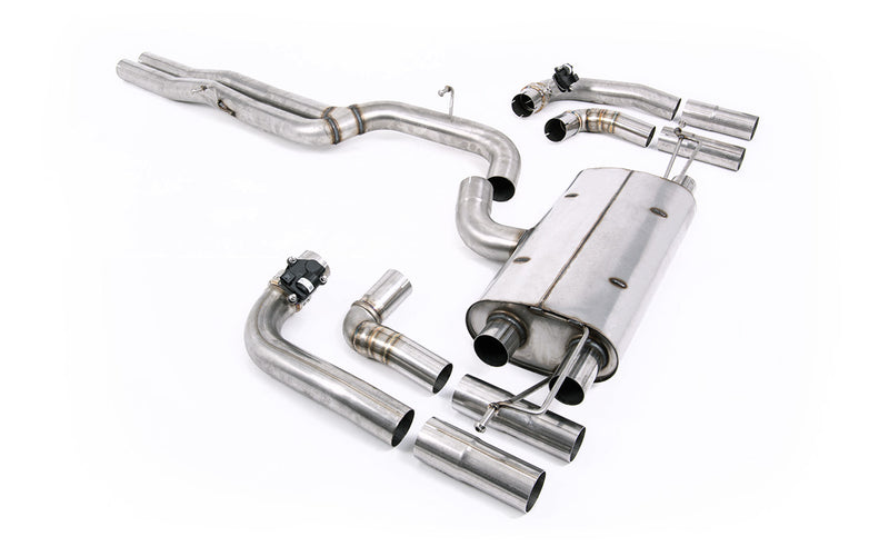 Milltek Cat-Back / OPF-Back 80 mm Non-Resonated — Audi RS3 8Y Sedan