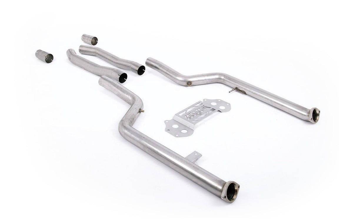 Milltek OPF/GPF Bypass 3 cale Non-Resonated — BMW M3 / M4 G8X, do OEM