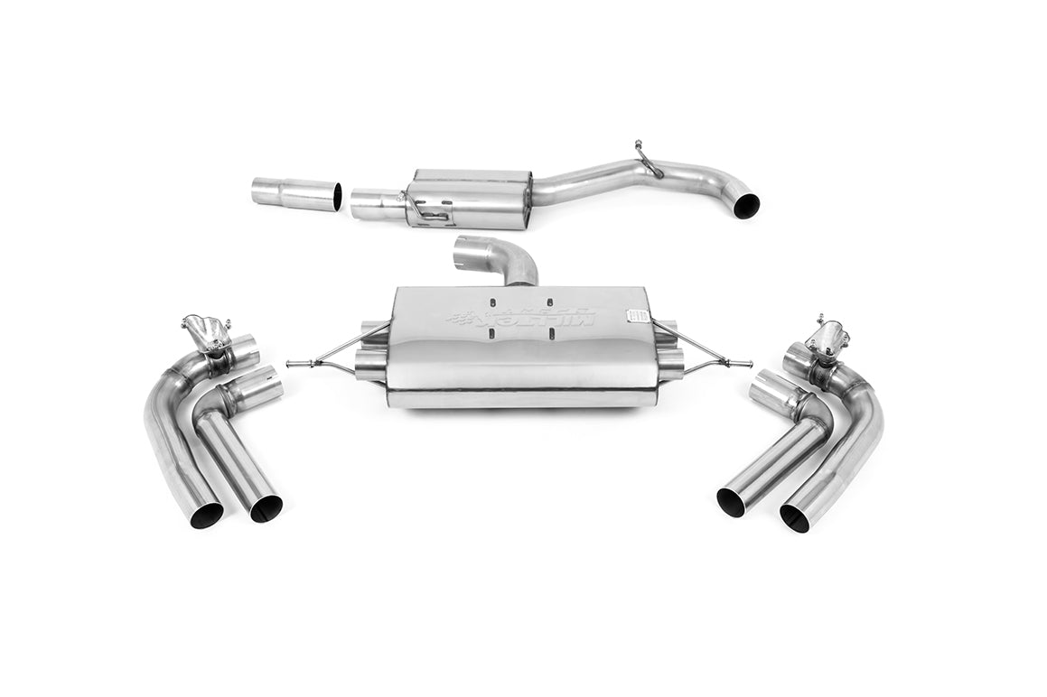 Milltek OPF/GPF-Back Resonated — Cupra Formentor 2.0 TFSI 4Drive — GT-100 — polerowane