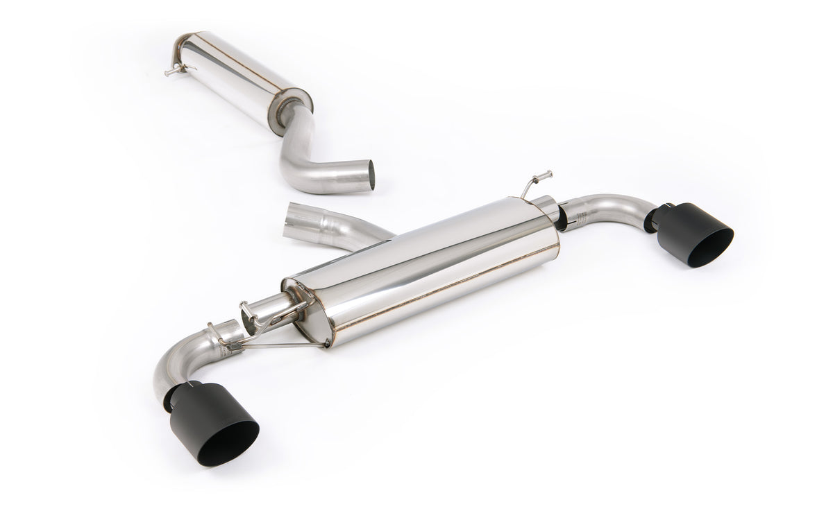 Milltek OPF/GPF-Back Resonated ECE — Toyota GR Yaris II — Cerakote Black
