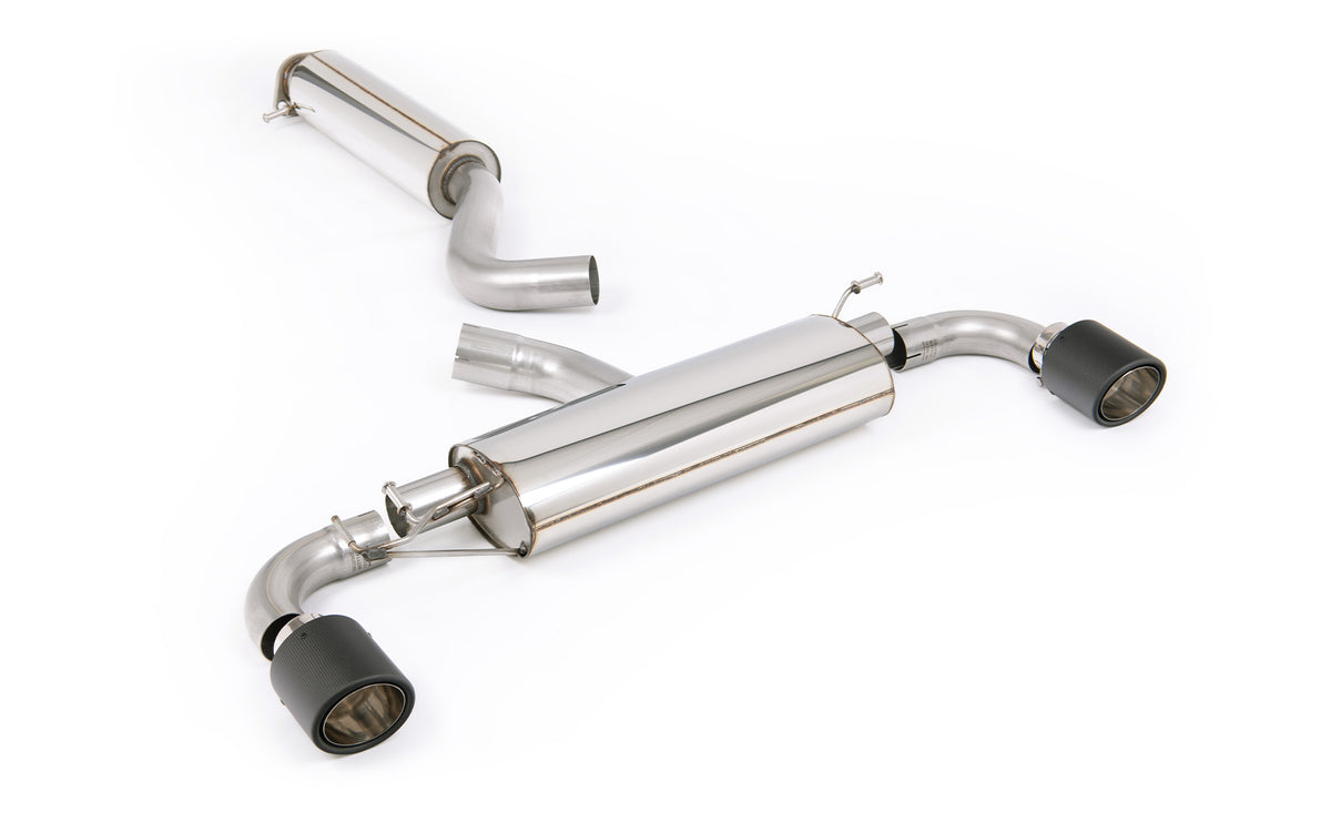 Milltek OPF/GPF-Back Resonated ECE — Toyota GR Yaris II — karbon