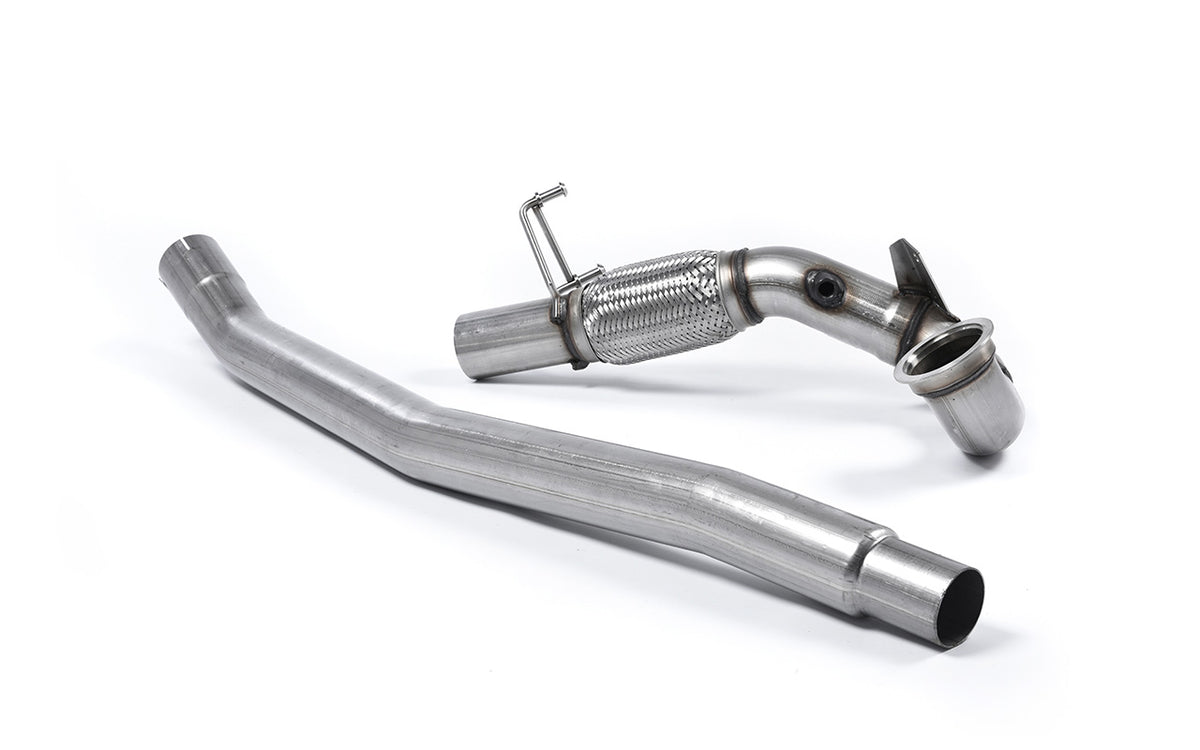 Milltek SSXVW348 — Large Bore Downpipe with Catalyst Delete (For OE Cat-Back) (Audi/VW)