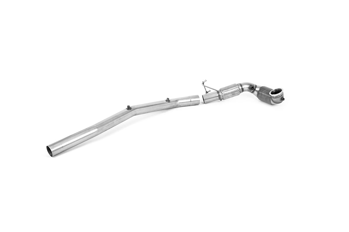 Milltek downpipe z katalizatorem — Golf R / Audi S3 8Y, do wydechu Milltek