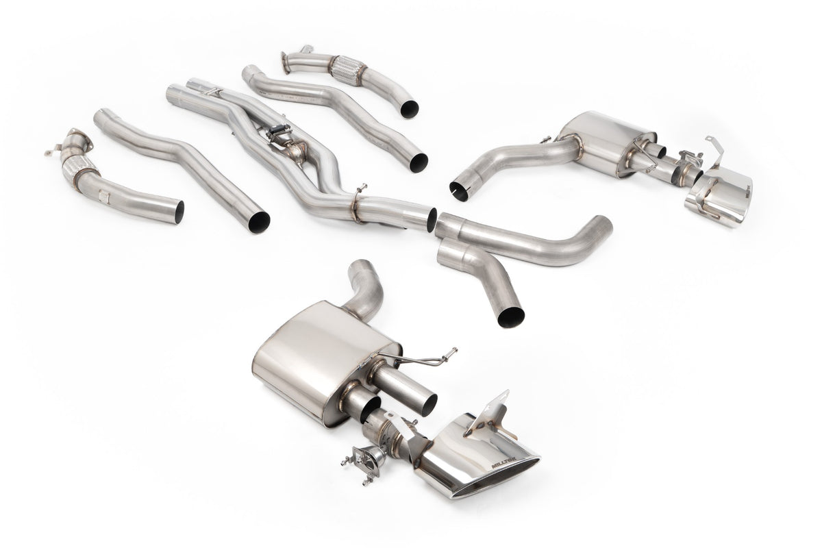 Milltek SSXAU1050 — Milltek Cat-Back / OPF-Back — Audi RS6 C8 4.0 V8 bi-turbo (wersje bez OPF/GPF- USA / ROW) - Signature Series tytan