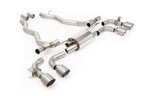 Milltek SSXBM1404 — Milltek Axle-Back — BMW Seria 5 M5 4.4l dwie Turbo Hybrid G90 & G99 (UK/European Spec samochody)