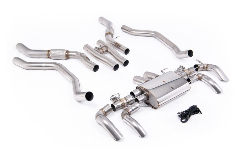 Milltek Cat-Back — Range Rover Vogue L460 - P530 (SWB) 4.4l V8 dwie Turbo (NC11 Engine / dwie przepustnica Exhausts)