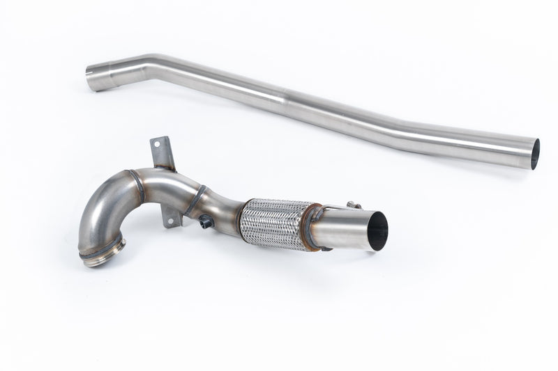 Milltek downpipe bez katalizatora — Volkswagen Golf MK7 R 2.0 TSI 300 KM (80 mm układ Race Options)